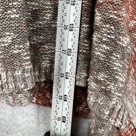 Knox Rose Sweater Women LARGE Long Bell Sleeve‎ Boho Handkerchief Hem Slouchy - Picture 12 of 14